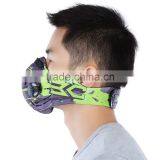 BaseCamp Unisex Anti-dust Anti-pollution Air Filter Breathable Face Mask for Cycling Riding Hiking Travel Kit thumbnail-2