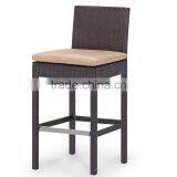 Modern Italian Style High Bar Chair Wicker Bar Stools Made in China thumbnail-2