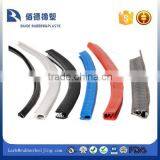 Black Embossed PVC Edge Trim 6mm