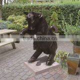 Decorative Black Bull Statue thumbnail-1