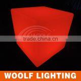 Light Up Outdoor Used Colourful Illuminated Color Changing LED Bar Cube Chair Cube Seat thumbnail-4