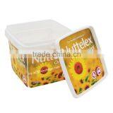 500ml Plastic Margarine Tubs,Plastic Margarine Butter Packaging,Spread Tubs With IML thumbnail-2