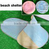 Beach Mat With Shade 2 Person Automatic Folded Beach Shelter thumbnail-2