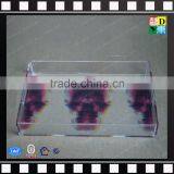 Good Quality Acrylic Food Tray Hotel Serving Tray With Handle thumbnail-1