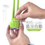 Silicone Portable Pumpkin Mini Wireless Waterproof Bluetooth Speakers thumbnail-5