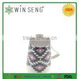 Tall Porcelain Coffee Tea Cup With Ring thumbnail-6