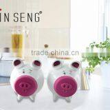 The Pig Shape Ceramic Salt and Pepper Canister for Sugar thumbnail-3