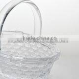 Fancy Eastern Glass Basket With Handle thumbnail-2