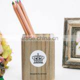 Natural Wood Color Pencil Set in Wooden Case thumbnail-2