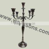 Black Candelabra Centerpiece & Candle Holders Black Candelabras Sale thumbnail-1