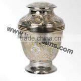 Brass Decorative Urns | Cheap Urns for Dogs | Cheap Urns for Pet Ashes | Cheap Urns for Planter thumbnail-1