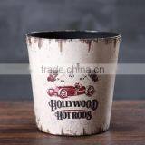 Inno-crea Home Office Waterproof Decorative Leather Trash Can thumbnail-3