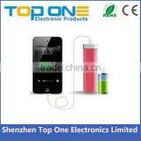 2017 USB Battery Mobile Phone Charger Lipstick Portable Mobile Power Bank 2600mAh thumbnail-2