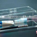New Design Transparent Three Case Cosmetic Organiser Box thumbnail-3
