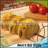 Reliable Factory Outdoor Stainless BBQ Grill Rack Taco Rack Holds thumbnail-1