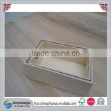 High Quality Plywood Material Small Unfinished Wooden Tray for Sale thumbnail-5