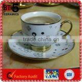 Porcelain Coffee Cup and Saucer thumbnail-1