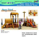 (HD-5401) Wooden Playground Series Wooden Boat Playground Equipment thumbnail-5