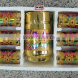 JK017 7pcs Glass Drinking Set With Gold Deco thumbnail-3