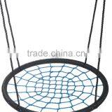 24" Diameter Children's Swing Hammock Hanging Rope Chair Porch Swing at Playground Tree Outdoor and Indoor thumbnail-1