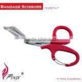 Carabiner Grip Japanese Stainless Steel Nurse Bandage Scissors thumbnail-1