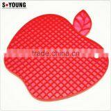 16113 Apple Shape Heat Insulation Silicone Pot Holder thumbnail-3