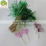 High Quality Mint Paper Wrapped Party Toothpicks thumbnail-5