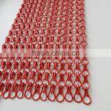 Shiny 12mm Red Color Decorative Aluminum Link Chain for Flower Basket thumbnail-3