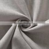 Plain Cotton Cloth Trousers Skirt Thickened Slub Flax Fabric Pure Linen, Summer Thick Linen thumbnail-2