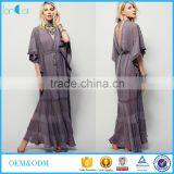 2017 Summer Lace Beach Maxi Kaftan for Summer Patterns thumbnail-1