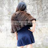 CX-B-M-24F 2017 New Disign Mink Fur Cape, Ladies Winter Shawl thumbnail-4