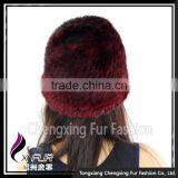 CX-C-71 Custom Hat Wholesale Knit Mink Fur Fashion Winter Hats thumbnail-2