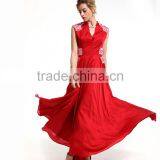 Best Long Black Colors Women Dress Embroidered Plain Evening Dress thumbnail-5