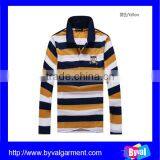OEM100%Cotton Printed Sports Men Factory Price Custom Polo Shirts Stripe thumbnail-4