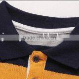 Chinese Wholesale High Quality Strip Pique Children Polo Shirts thumbnail-4