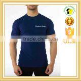 Custom Slim Fit Gym t Shirt, Cotton Spandex Fitness t Shirt Man thumbnail-4