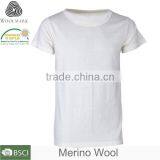 White t Shirt Collar Designs Unisex With Customized Logo thumbnail-1