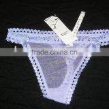 New Arrival Lady Sheer G-string/sexy Sex Girls Photos Thong g String