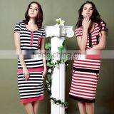 Wholesale Fashion Summer Stripe Designed 1 pc Pajama for Women thumbnail-2