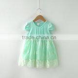 Soft Tulle Baby Girls Dress Designs Short Sleeve Clothes for Summer thumbnail-3
