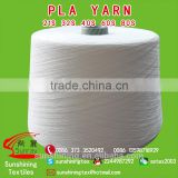 32s PLA Spun Yarn Corn Fiber Yarn polyactic acid fiber yarn