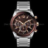 New Metal Watch Brand Custom Logo Stainless Steel Men Watch Factory thumbnail-3