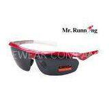 Plastic Polarized Sport Sunglasses , Durable Womens Climbing Eyewear