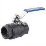 Stainess Steel 2PC Ball Valve, Full Bore, Threaded End, 1000PSI, DIN, PN63 thumbnail-2