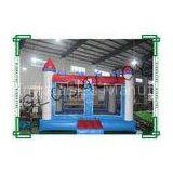 Backyark Inflatable Bouncer House Fire Retardant with Basketball Hoop