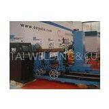 Manual CNC Intersection Plasma / Flame Cutting Machine , High Precision Iron Pipe Cutter 50-750mm/mi