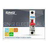 Power mini single pole circuit breaker for home with CE / CB Certificate