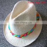 Cheap Wholesale Custom Lady hat straw Hat