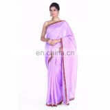Soundarya bhagalpuri silk saree with bandhej blouse piece