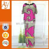 New arrival african plus size clothing ghana styles of women summer print dresses